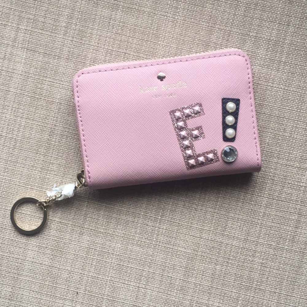 NWT Kate Spade wallet “E”